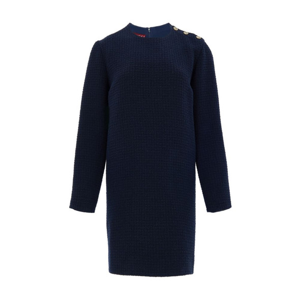 Gucci Navy Blue Wool Short Gucci Navy Blue Wool Short