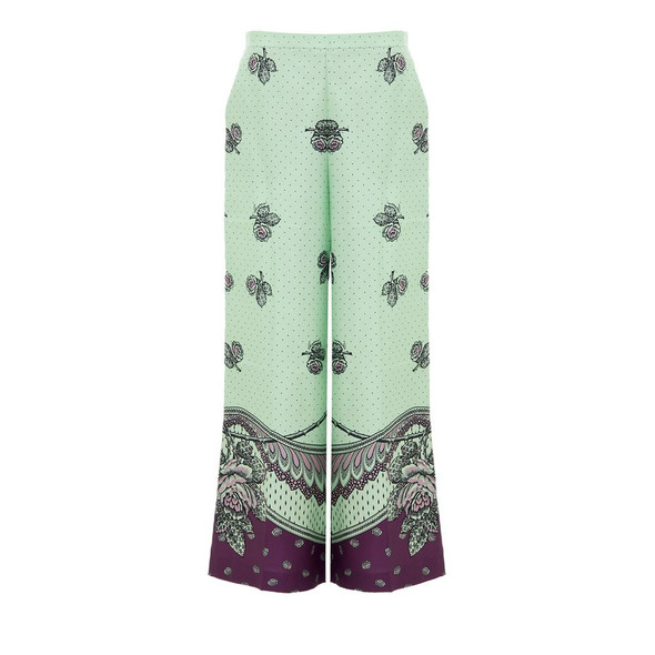 Gucci Green Silk Pant Gucci Green Silk Pant
