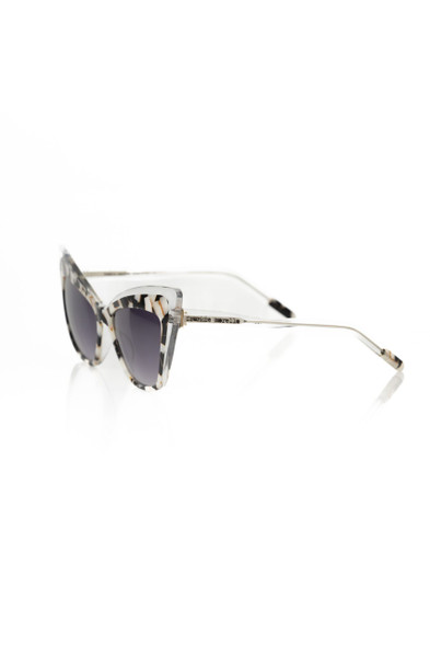 Frankie Morello Black Acetate Women Sunglass FR-22075 Frankie Morello Black Acetate Women Sunglass FR-22075