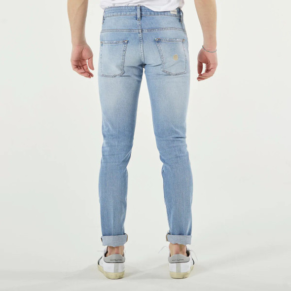 Don The Fuller Light Blue Cotton Men Jeans Don The Fuller Light Blue Cotton Men Jeans