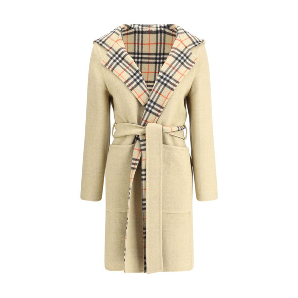 Reversible wool robe Coat BU8113069B9368BB Reversible wool robe Coat BU8113069B9368BB