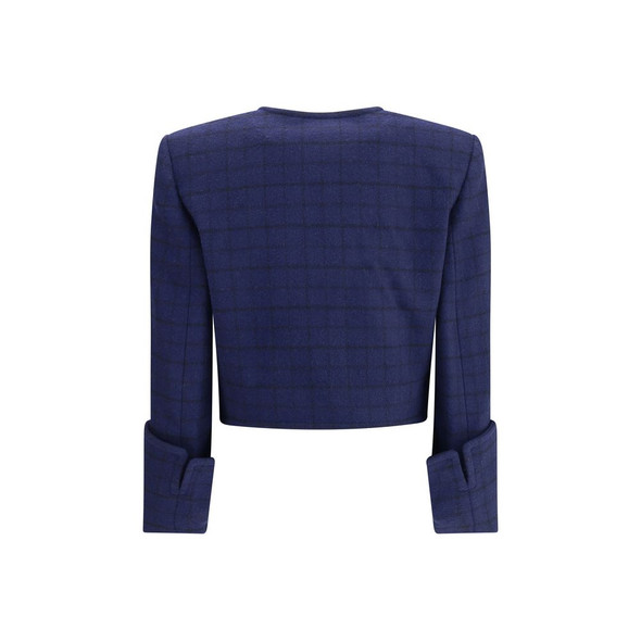 Boxy Jacket in wool plaid Boxy Jacket in wool plaid