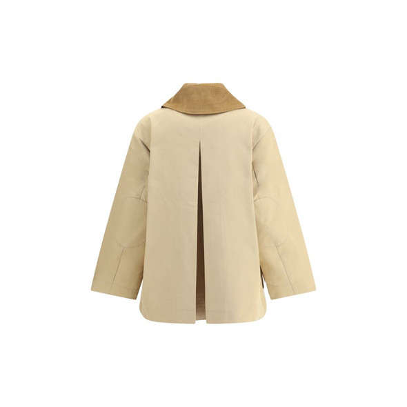 Ganni Cotton Jacket with corduroy collar Ganni Cotton Jacket with corduroy collar