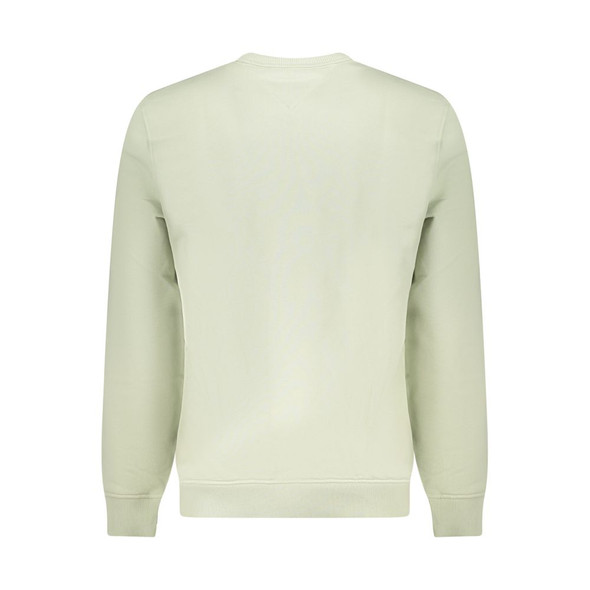 Tommy Hilfiger Green Cotton Men Sweater TO-39312 Tommy Hilfiger Green Cotton Men Sweater TO-39312