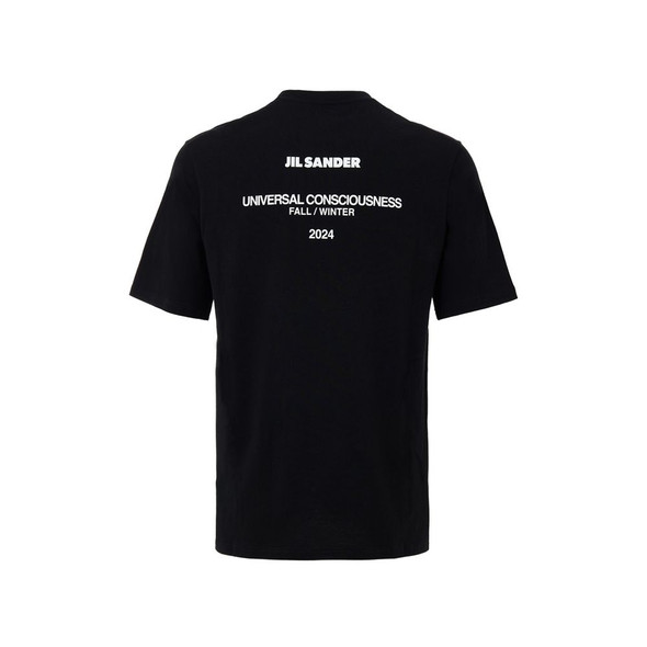 Jil Sander Black Cotton Long Jil Sander Black Cotton Long