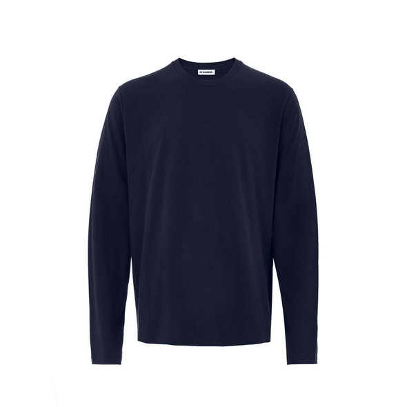 Jil Sander Blue Cotton Long Jil Sander Blue Cotton Long