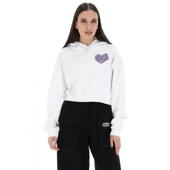 Comme Des Fuckdown White Cotton Sweater CO-15893 Comme Des Fuckdown White Cotton Sweater CO-15893