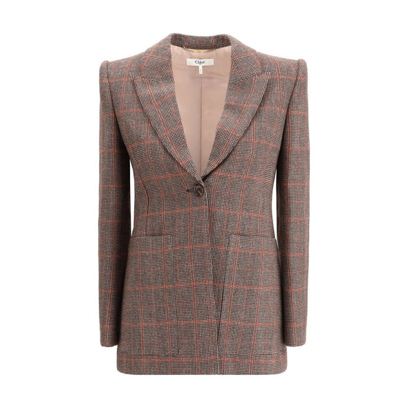 Wool plaid Blazer Wool plaid Blazer