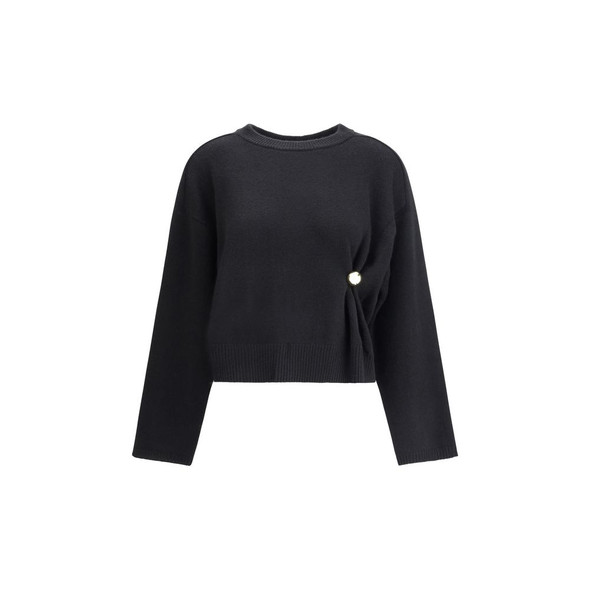 Loulou De Saison Draped Sweater LOBILLBLACKBB Loulou De Saison Draped Sweater LOBILLBLACKBB