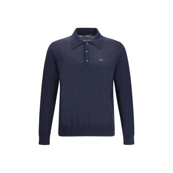 Prada Wool Polo Sweater Prada Wool Polo Sweater