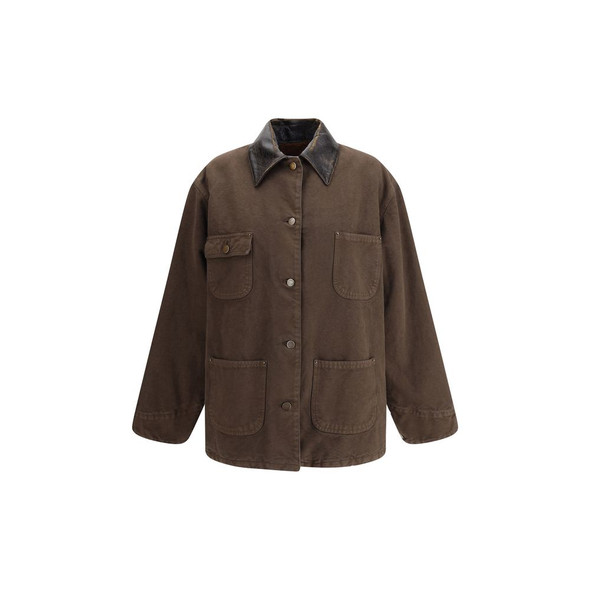 Cotton and shearling Jacket Cotton and shearling Jacket