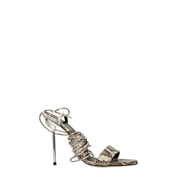 Paris Texas Beige Leather Stiletto Heels Sandals Paris Texas Beige Leather Stiletto Heels Sandals