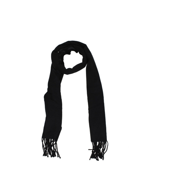 Off-White Black Cashmere Scarves Off-White Black Cashmere Scarves