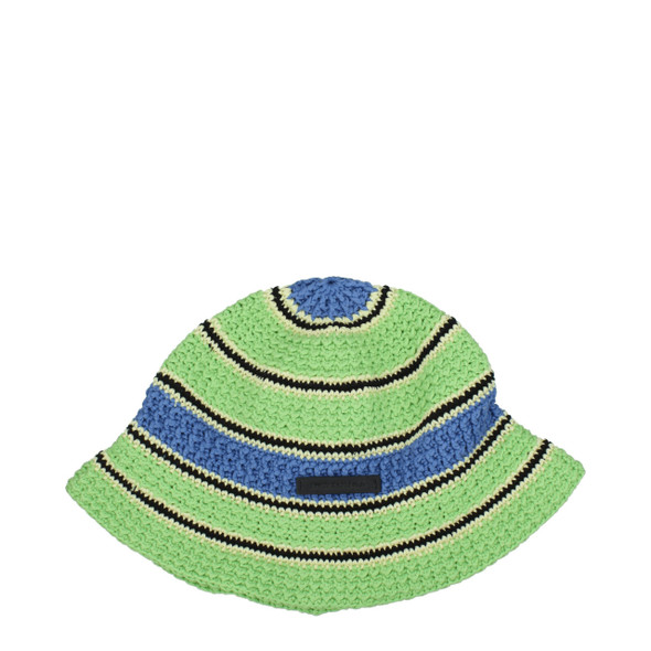 Stella McCartney Green Cotton Bucket Hats Stella McCartney Green Cotton Bucket Hats