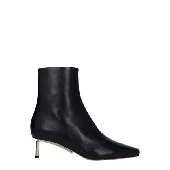 Off-White Black Leather Ankle Boots OF8547450781961BT Off-White Black Leather Ankle Boots OF8547450781961BT