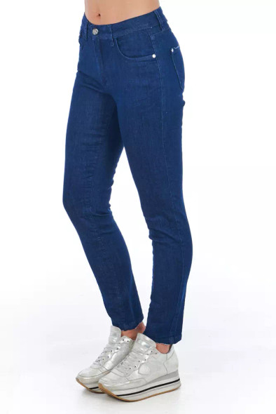 Blue Cotton Women's Skinny Jean Blue Cotton Women's Skinny Jean