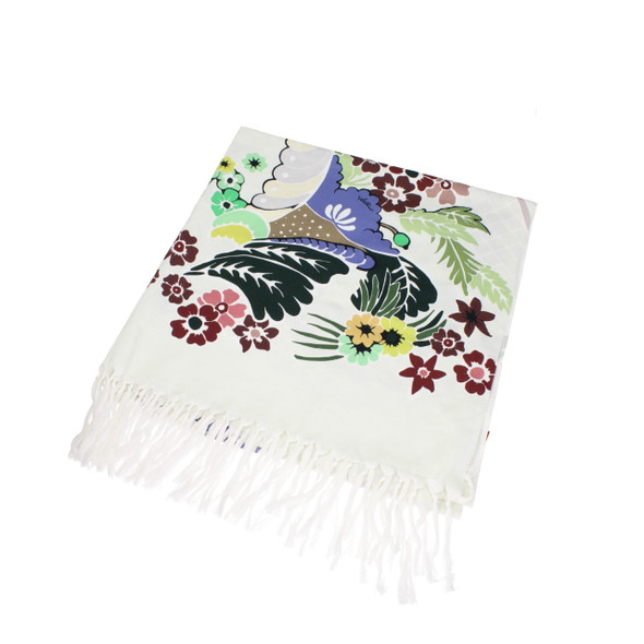 Valentino Garavani Multicolor Cotton Beach Towels Valentino Garavani Multicolor Cotton Beach Towels