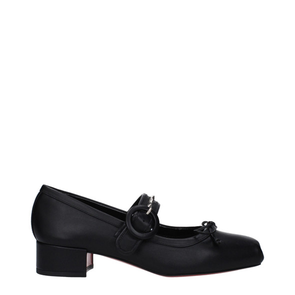 Christian Louboutin Black Leather Ballet Flats Christian Louboutin Black Leather Ballet Flats