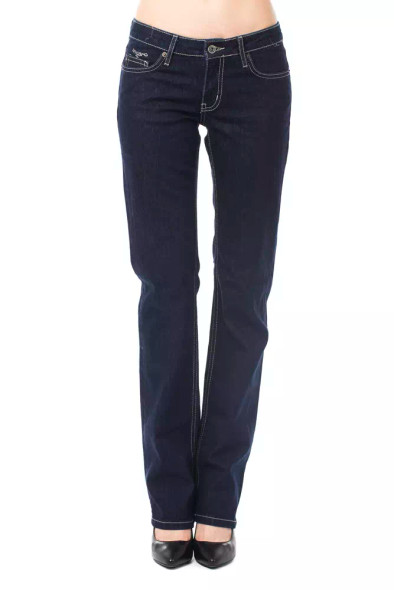 Blue Cotton Women Jeans UN-8225 Blue Cotton Women Jeans UN-8225