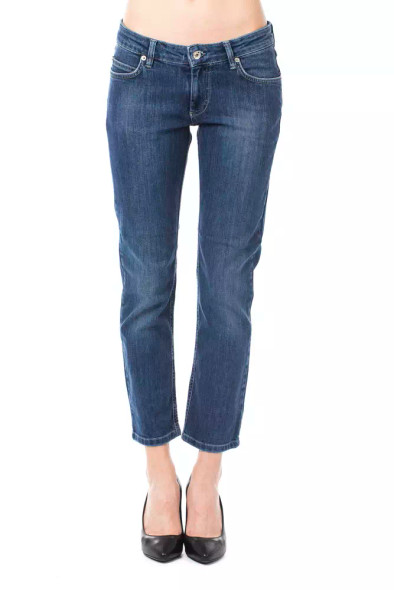Light Blue Cotton Women Jeans Light Blue Cotton Women Jeans