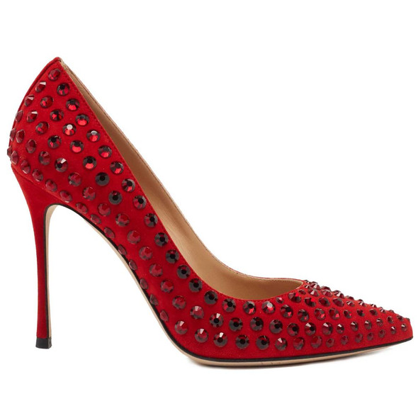 Red Calfskin Pump Red Calfskin Pump