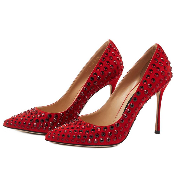Red Calfskin Pump Red Calfskin Pump