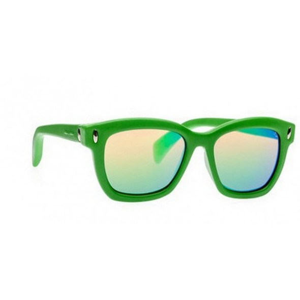Italia Independent Green Rubber Sunglasses Italia Independent Green Rubber Sunglasses