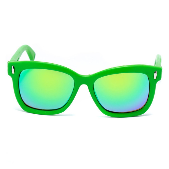 Italia Independent Green Rubber Sunglasses Italia Independent Green Rubber Sunglasses