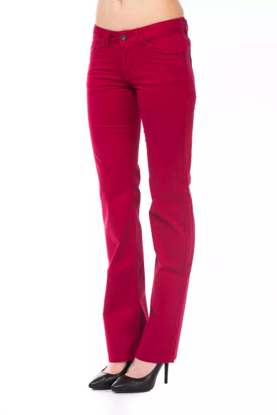 Red Cotton Women Pants Red Cotton Women Pants