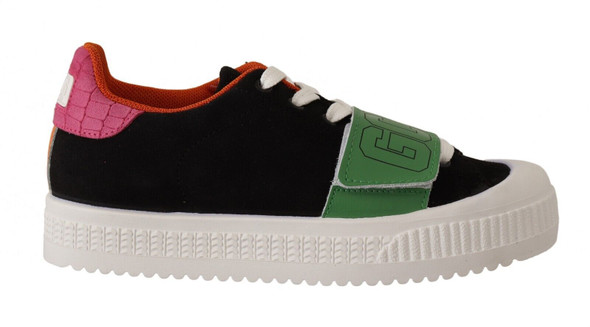 Multicolor Suede Low Top Lace Up Women Sneakers Shoes Multicolor Suede Low Top Lace Up Women Sneakers Shoes
