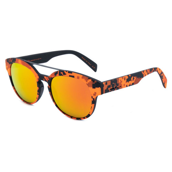 Italia Independent Orange Acetate Sunglasses II0900PIX055AC Italia Independent Orange Acetate Sunglasses II0900PIX055AC