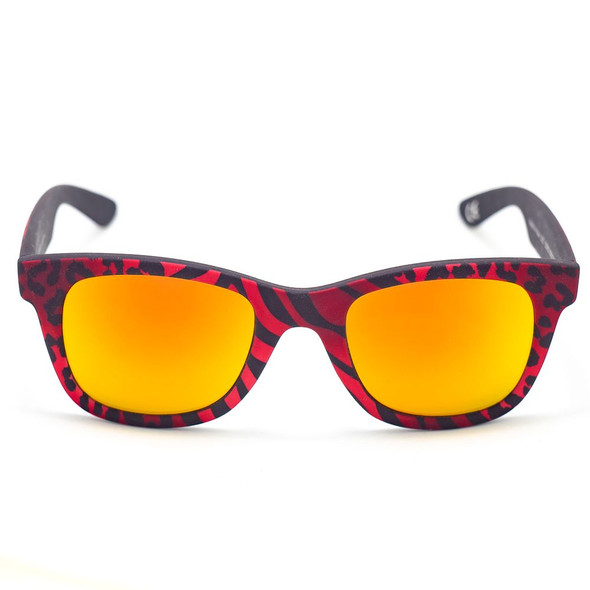 Red Acetate Sunglasses II0090ZEB053AC Red Acetate Sunglasses II0090ZEB053AC