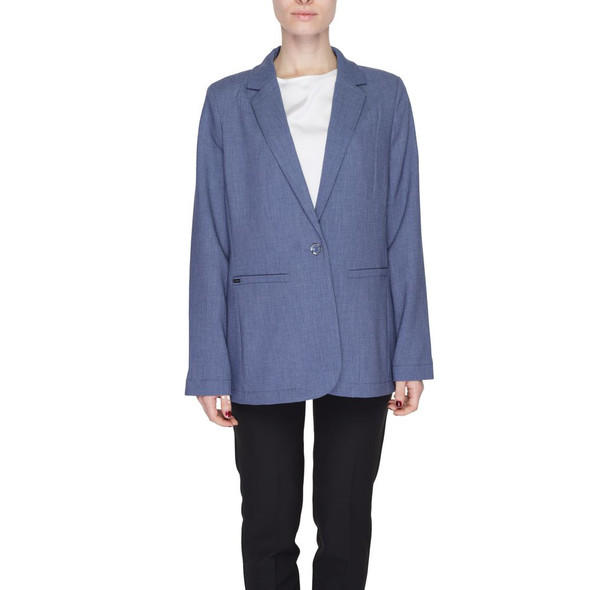 Blue Polyester Blazer ST13508600010RO Blue Polyester Blazer ST13508600010RO