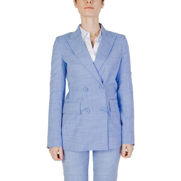 Blue Viscose Blazer SA13496300132RO Blue Viscose Blazer SA13496300132RO
