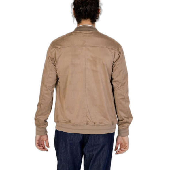 Gray Polyester Jackets & Coat HA13516400147RO Gray Polyester Jackets & Coat HA13516400147RO