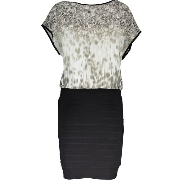 Guess Jeans Multicolor Elastane Dress Guess Jeans Multicolor Elastane Dress