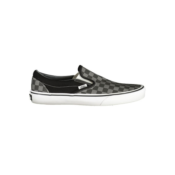 Black Polyester Men Sneaker VA-35723 Black Polyester Men Sneaker VA-35723
