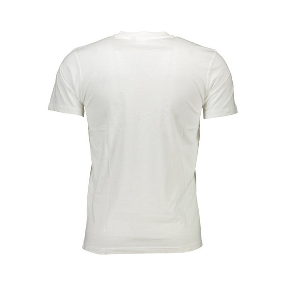 Sergio Tacchini White Cotton Men T-Shirt Sergio Tacchini White Cotton Men T-Shirt