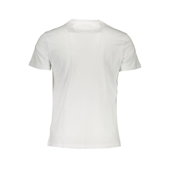 La Martina White Cotton Men T-Shirt LA-37593 La Martina White Cotton Men T-Shirt LA-37593