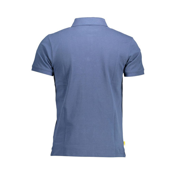 Blue Cotton Men Polo Shirt TI-37915 Blue Cotton Men Polo Shirt TI-37915