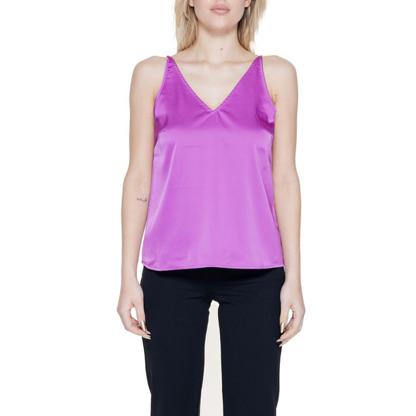 Pink Polyester Top Pink Polyester Top
