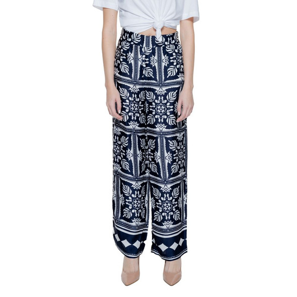 Blue Viscose Pant ST14425000010RO Blue Viscose Pant ST14425000010RO