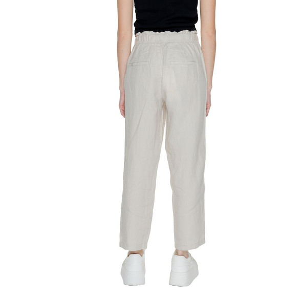Street One Beige Linen Pant ST14510200127RO Street One Beige Linen Pant ST14510200127RO