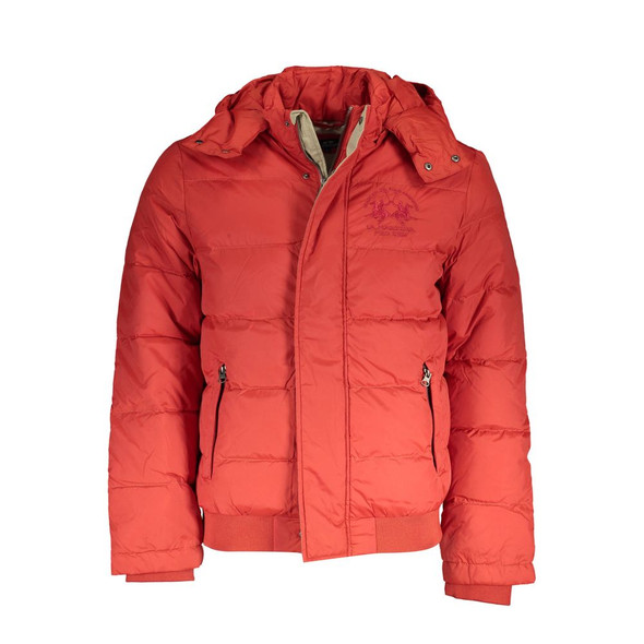 Orange Polyamide Men Jacket Orange Polyamide Men Jacket