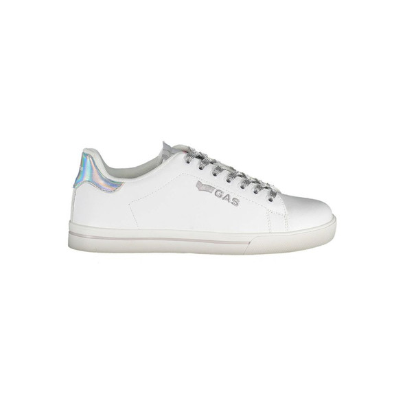 Gas White Artificial Leather Sneaker GA-21854 Gas White Artificial Leather Sneaker GA-21854