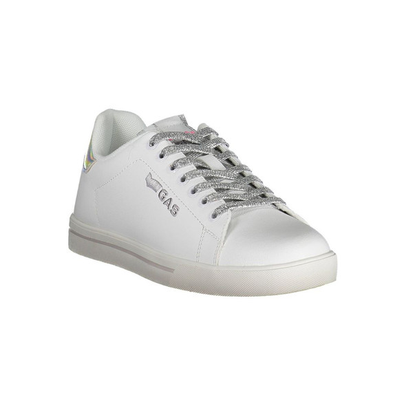 Gas White Artificial Leather Sneaker GA-21854 Gas White Artificial Leather Sneaker GA-21854