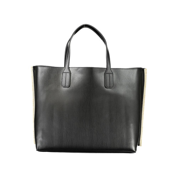 Tommy Hilfiger Black Polyethylene Handbag TO-26078 Tommy Hilfiger Black Polyethylene Handbag TO-26078