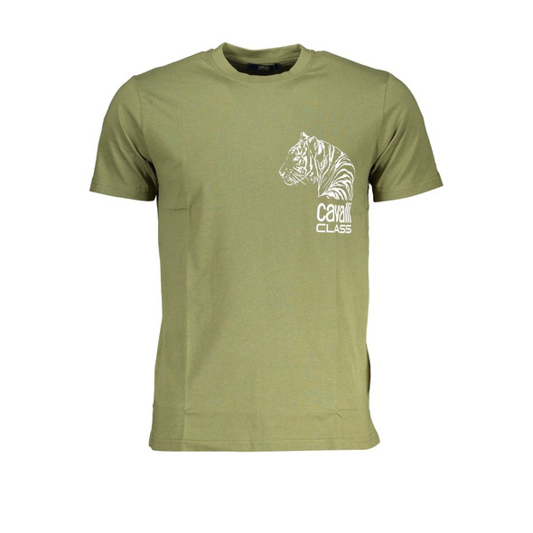 Green Cotton T-Shirt CA-28485 Green Cotton T-Shirt CA-28485