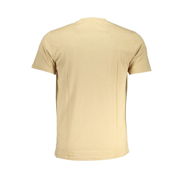 Beige Cotton T-Shirt CA-28617 Beige Cotton T-Shirt CA-28617