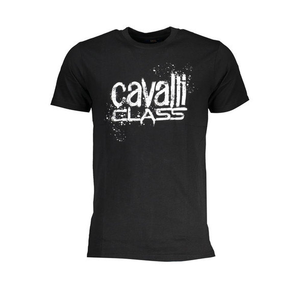 Black Cotton T-Shirt CA-28607 Black Cotton T-Shirt CA-28607